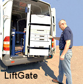 LiftGate with copier machine